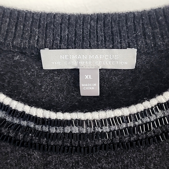 Neiman Marcus 100% Cashmere tunic length sweater size XL - Picture 4 of 8